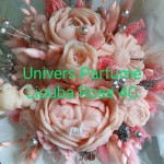 Bouquet de Fleurs de Cire ROSE