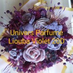 Bouquet de Fleurs de Cire Violet & Mauve