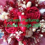 Bouquet de Fleurs de Cire Rouge et Blanc