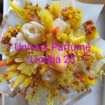Bouquet de Fleurs de Cire Jaune & Orange