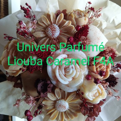 Bouquet de Fleurs de Cire CARAMEL