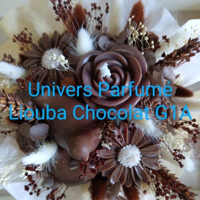 Bouquet de Fleurs de Cire CHOCOLAT