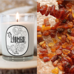 Scented Candle Amber and Patchouli