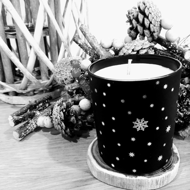 Scented Candle Amber and Patchouli