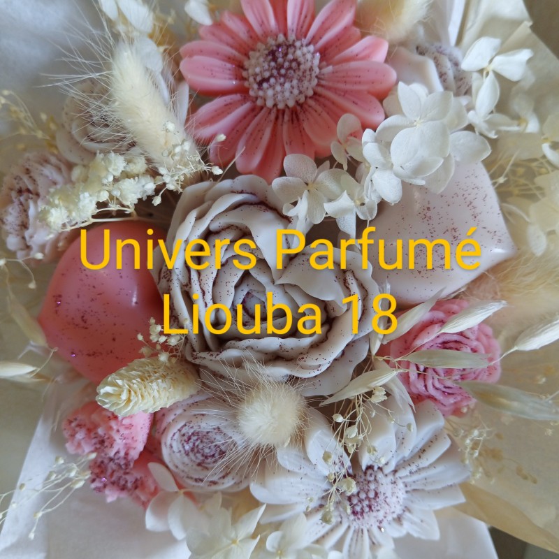 Bouquet de Fleurs de Cire Parfumée