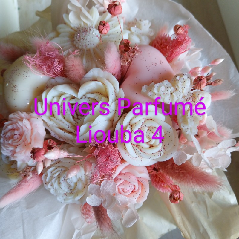 Bouquet de Fleurs de Cire Parfumée