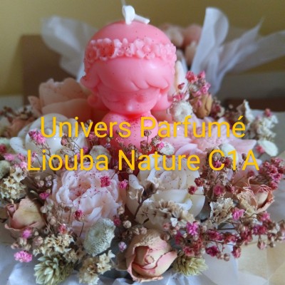 Bouquet de Fleurs de Cire NATURE